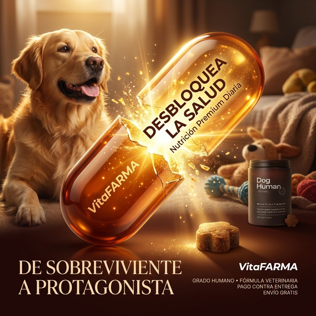 Dog Human 5 en 1 – Multivitamínico Diario para Perros
