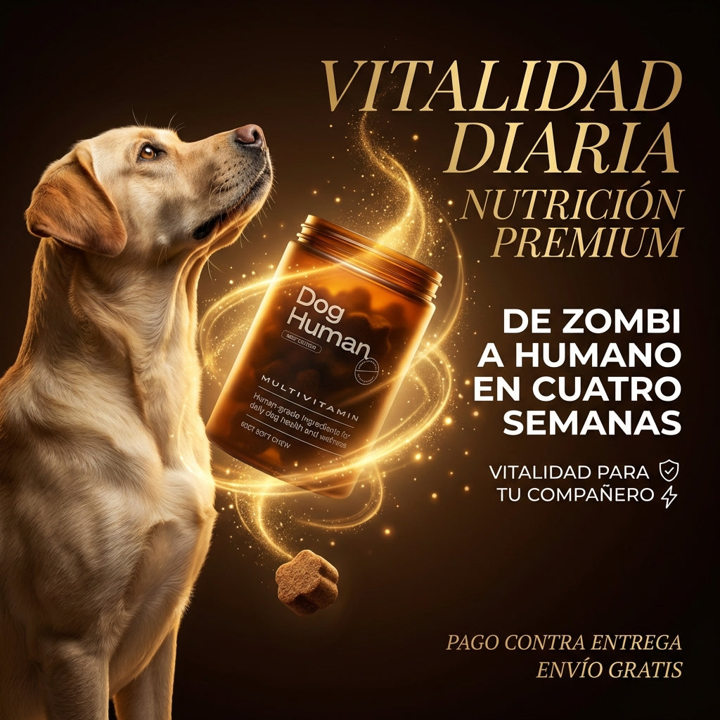 Dog Human 5 en 1 – Multivitamínico Diario para Perros