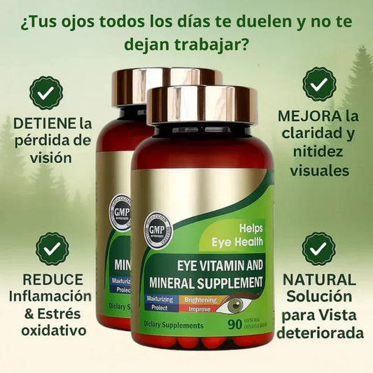 Zooone™ l Nutrición ocular para ver nítido y sin cansancio - 100% Natural