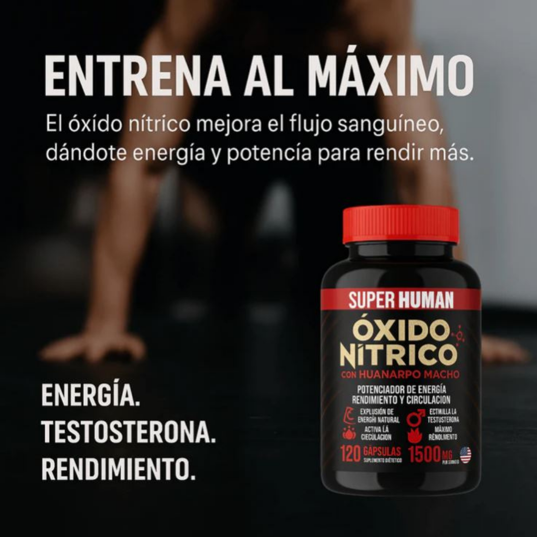 Óxido Nítrico Promax™ + Prostate Health en pack Compra 1 y Llévate 2 Gratis:💪 Rendimiento, energía y salud masculina🔥