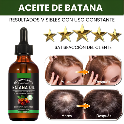 ACEITE DE BATANA PROMOCIÓN 2X1  – Reparación profunda, crecimiento fortalecido y brillo natural para todo tipo de cabello