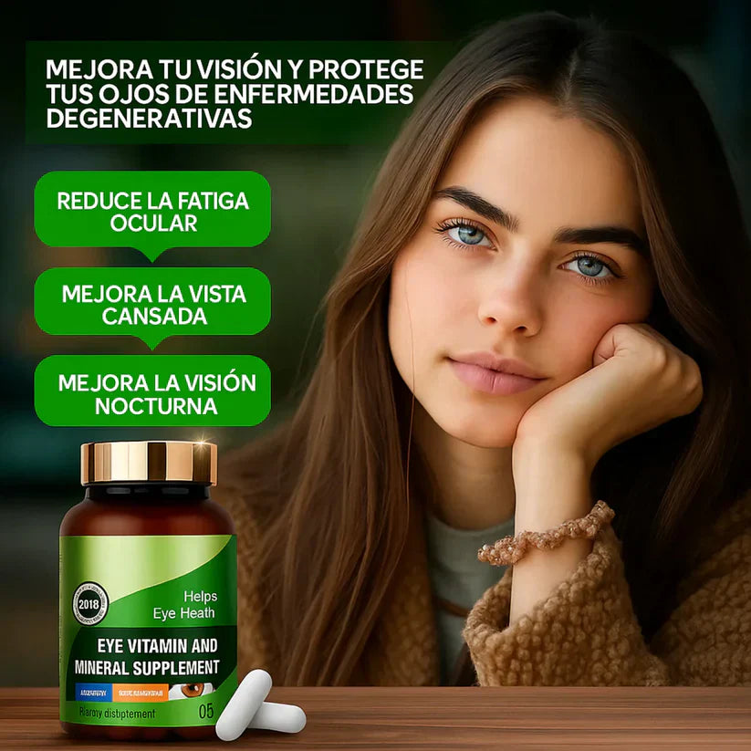 Zooone™ l Nutrición ocular para ver nítido y sin cansancio - 100% Natural