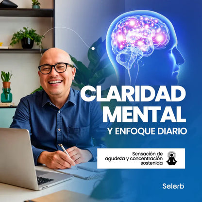 Selerb NAD+ 60 cápsulas | Recupera tu potencia y energía en la cama, en 2 semanas. Contiene: NAD+, RESVERATROL, COQ10, L-ARGININA, L-CITRULINA, SAW PALMETTO.