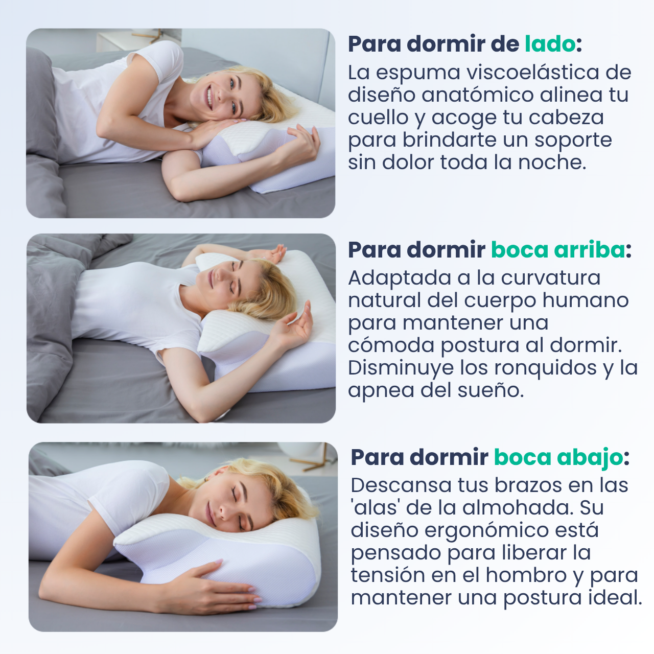 Almohada Cervical ErgoMax
