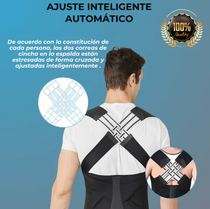 FlexBack Corrector de Postura Unisex Premium (Pedir una talla + de la que usas normalmente)