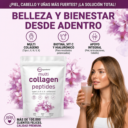 Multi Collagen Peptides  – Apoyo nutricional completo, bienestar diario y nutrición consciente