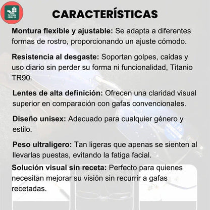 2X1 - GAFAS TR90 + ESTUCHE y PAÑO CORTESÍA 🎁