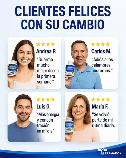 Magnesium Complex Energía, Sueño y Bienestar en SOLO DÍAS! 💙