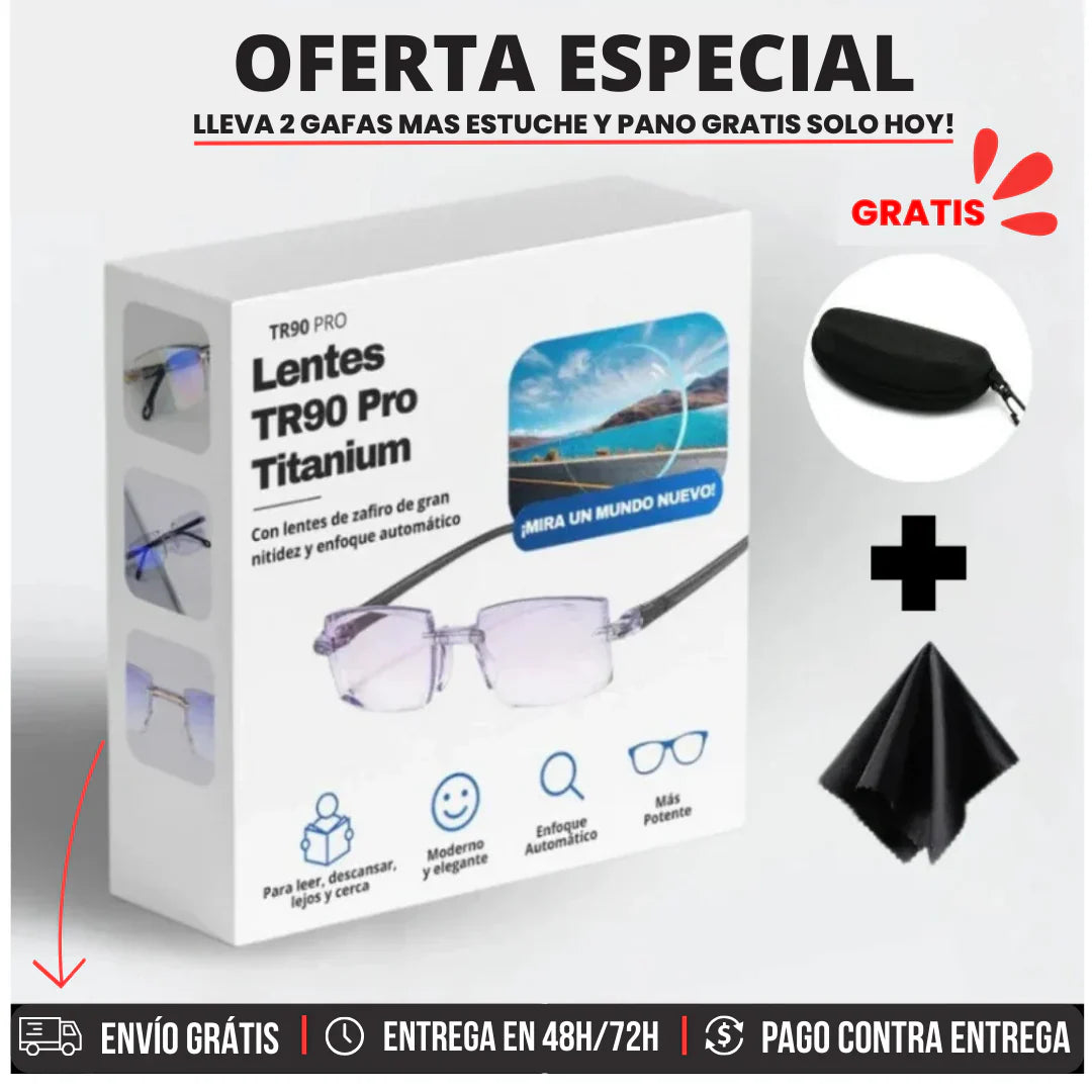 2X1 - GAFAS TR90 + ESTUCHE y PAÑO CORTESÍA 🎁
