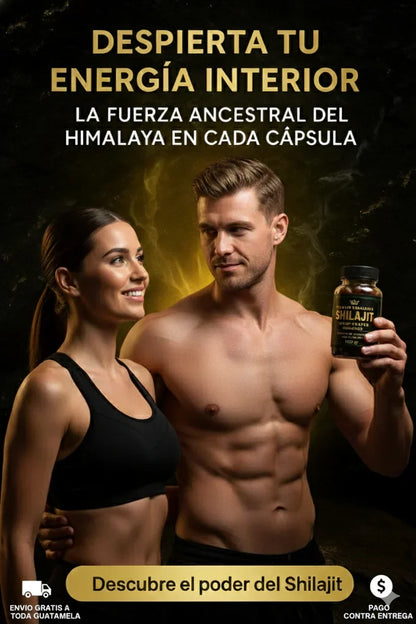 Gomitas de Shilajit para Hombres | Energía, Testosterona y Rendimiento Natural