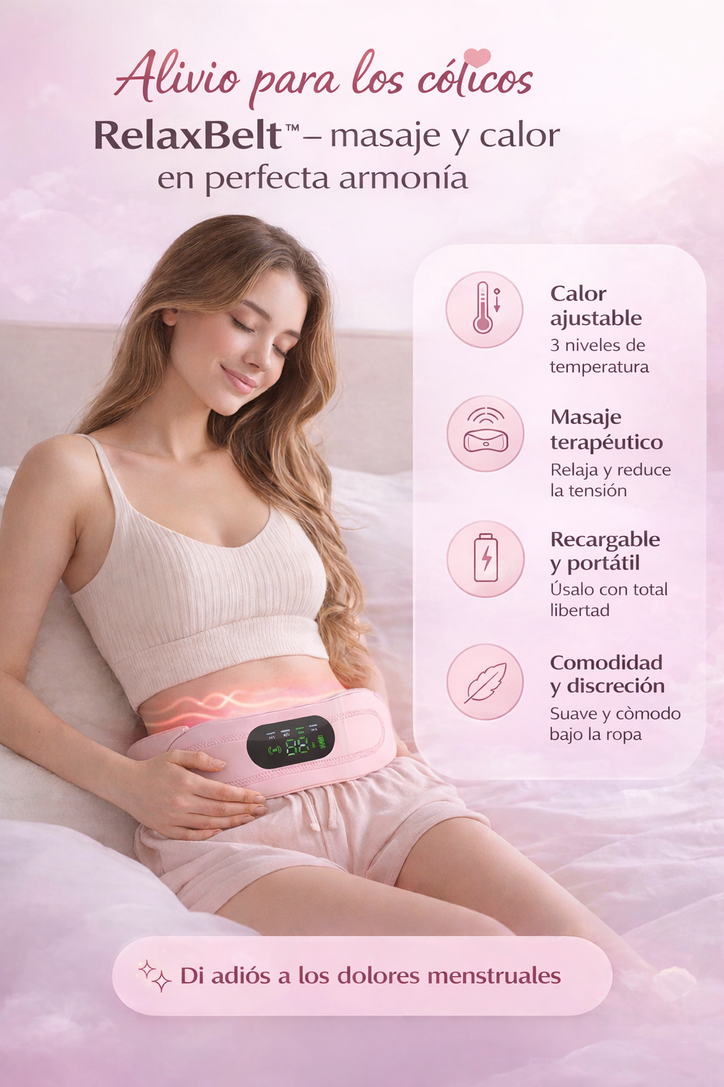 🌸 RELAXBELT™ - TU CICLO, SIN DOLOR