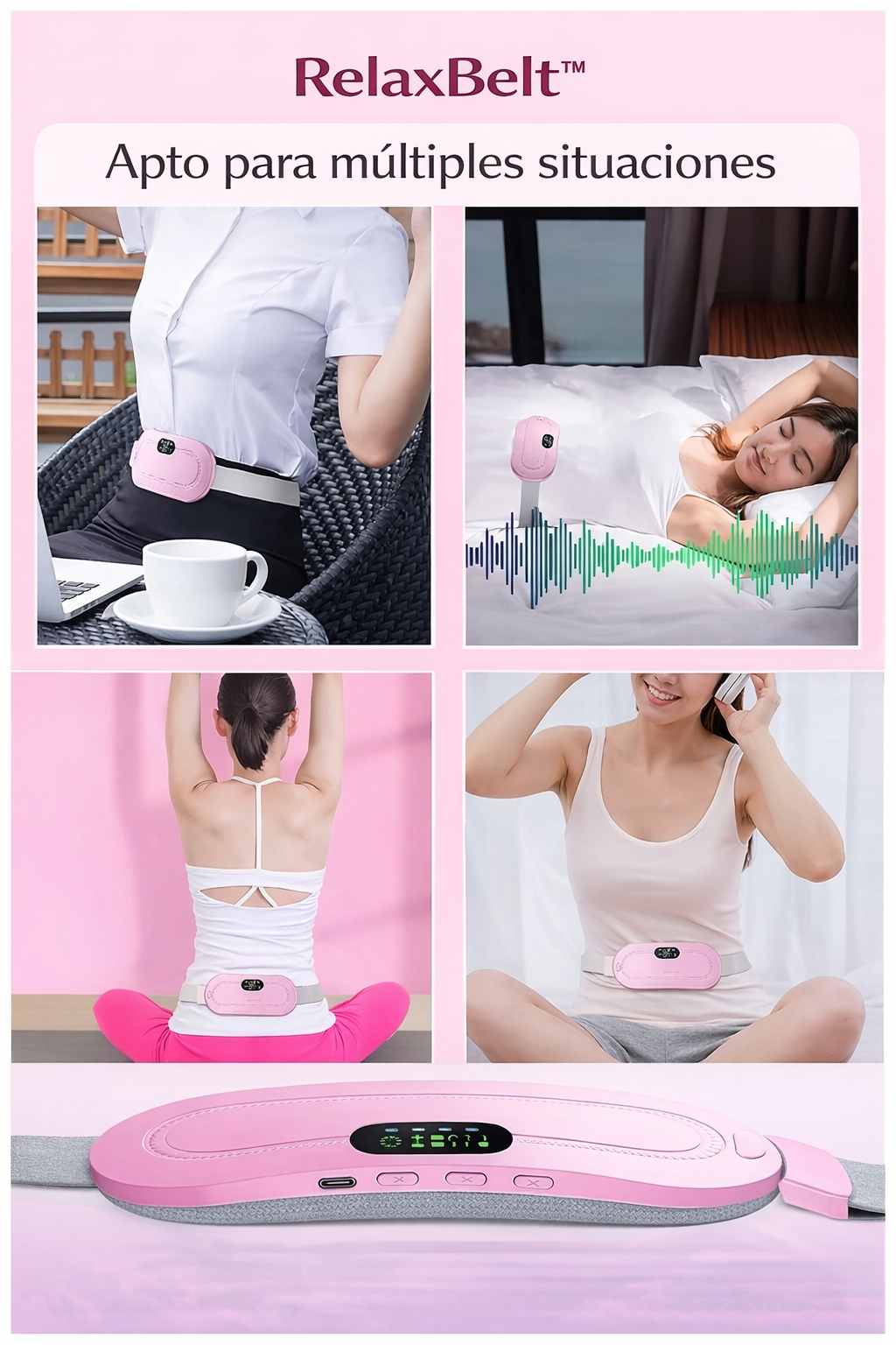 🌸 RELAXBELT™ - TU CICLO, SIN DOLOR