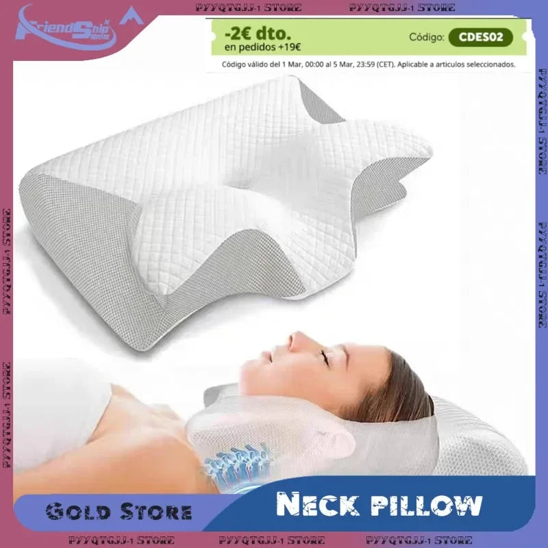 翌朝が変わるバタフライ快眠枕
