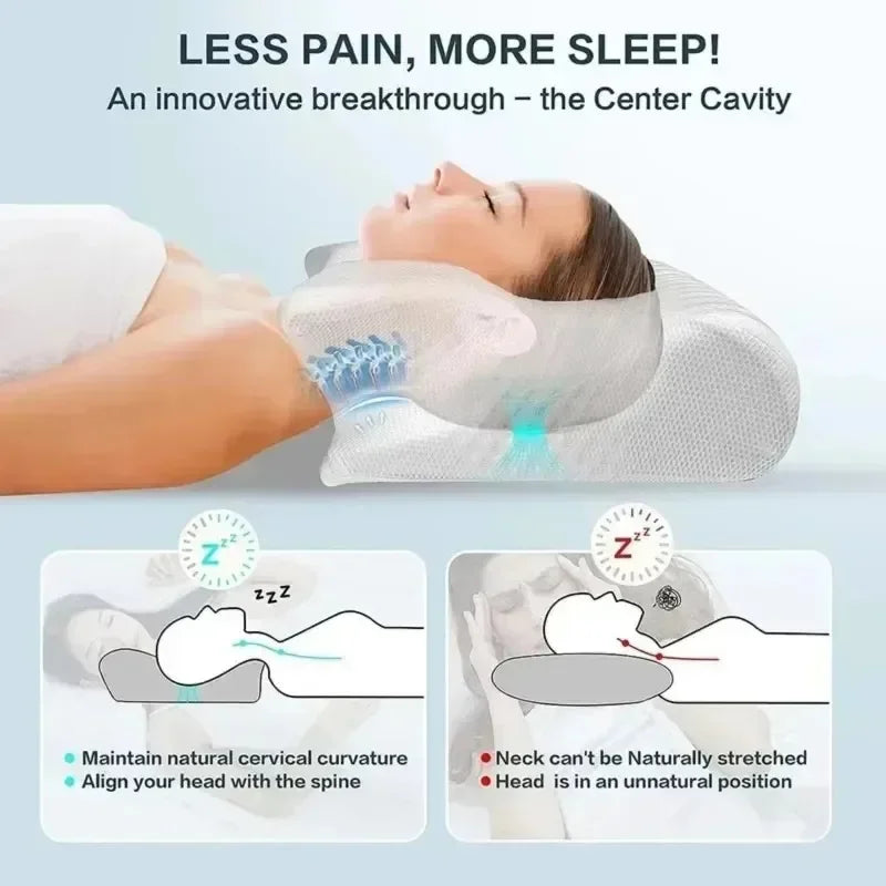 翌朝が変わるバタフライ快眠枕