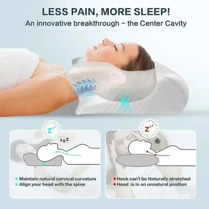 翌朝が変わるバタフライ快眠枕