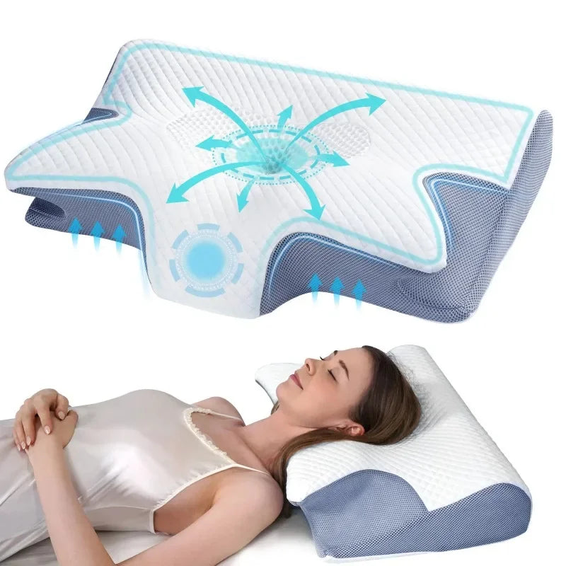 翌朝が変わるバタフライ快眠枕