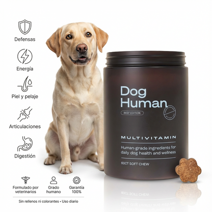 Dog Human 5 en 1 – Multivitamínico Diario para Perros