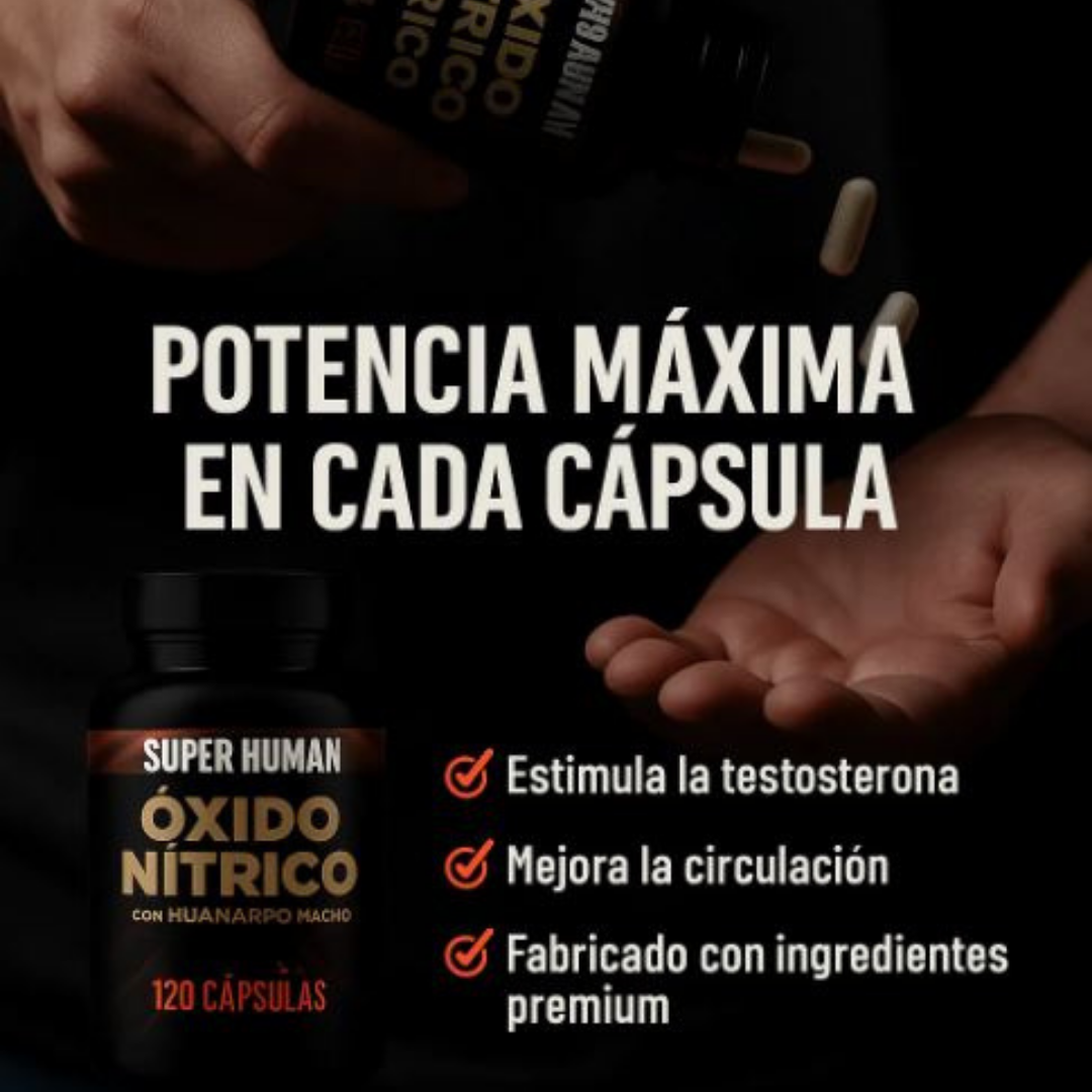 Óxido Nítrico Promax™ + Prostate Health en pack Compra 1 y Llévate 2 Gratis:💪 Rendimiento, energía y salud masculina🔥